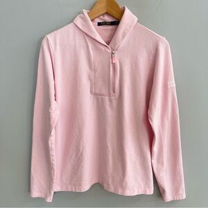 Polo Ralph Lauren Women's Golf Quarter Zip Pullover Size Large Wicking PGA Tour